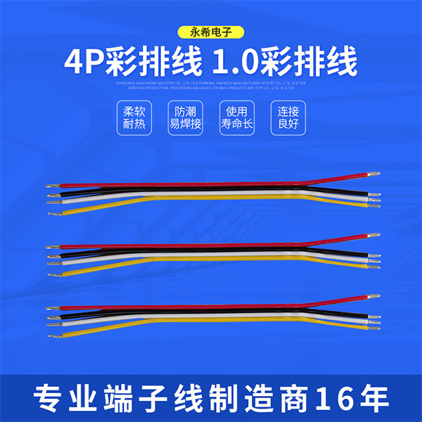4P彩排线